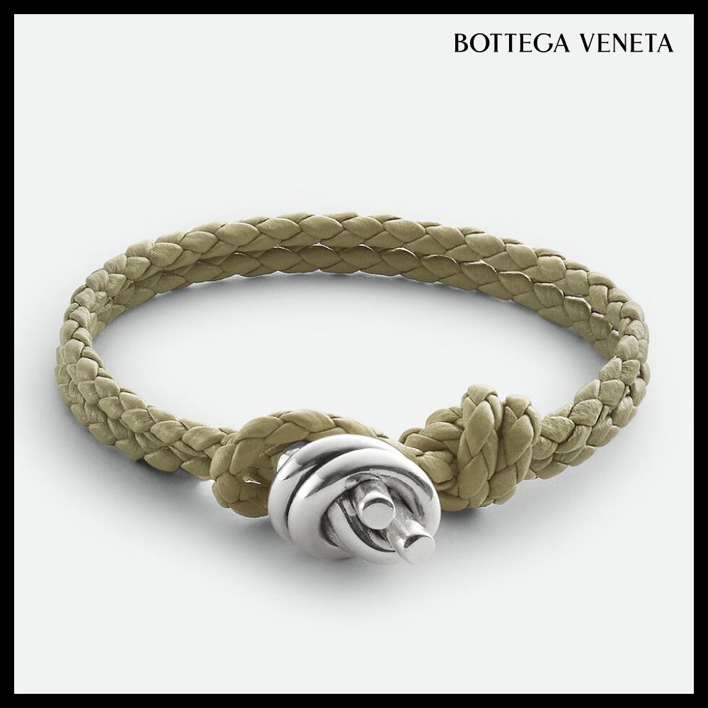 【韓国百貨店 BOTTEGA VENETA】Knot Leather Bracelet
