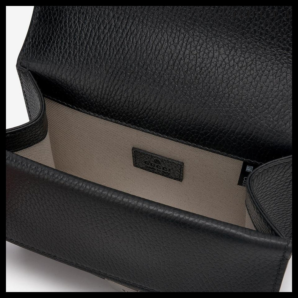 【GUCCI】Mini Dionysus Shoulder Bag Black