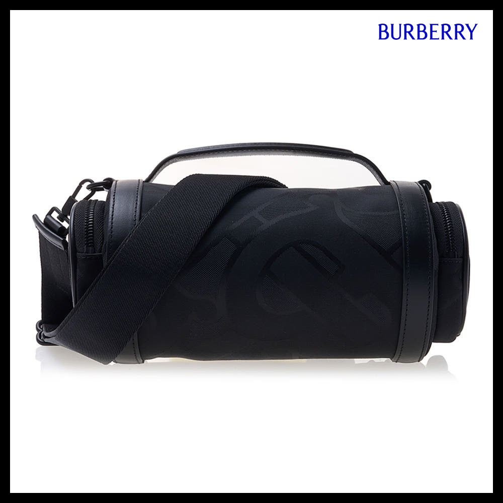 【Burberry】Men's Monogram Jacquard Sound Bag