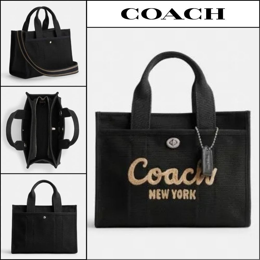 【Coach】Cargo Tote 26 LHBLK