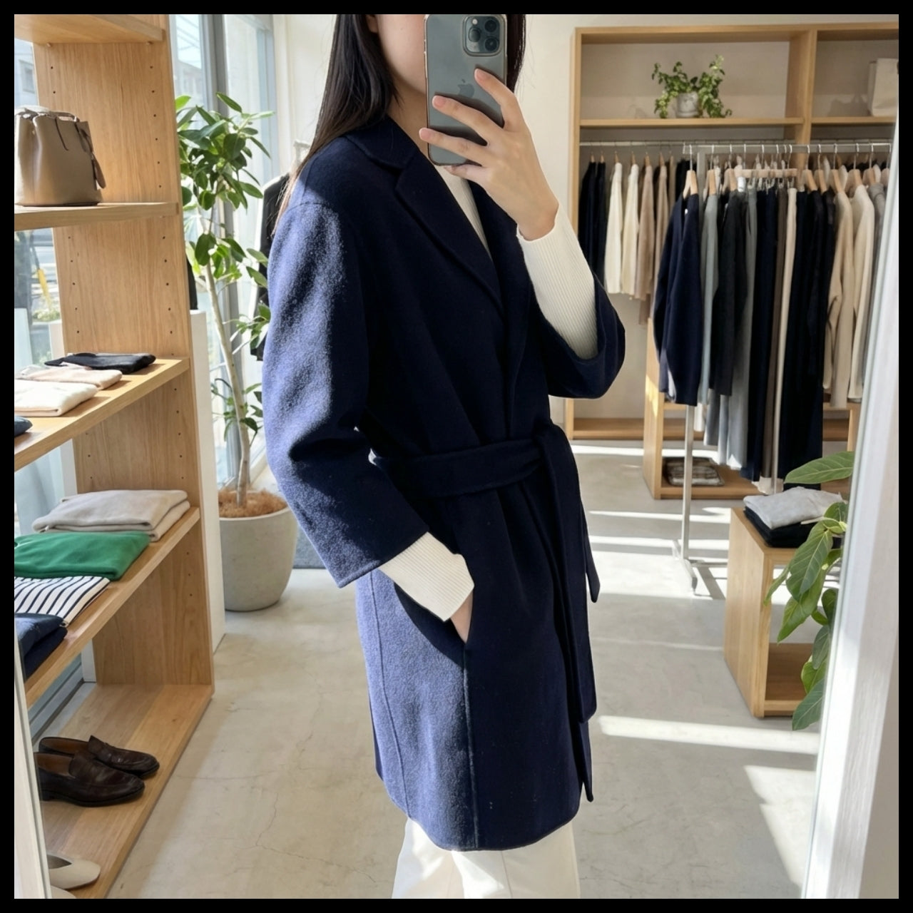【MAX MARA】Arona Virgin Wool Coat