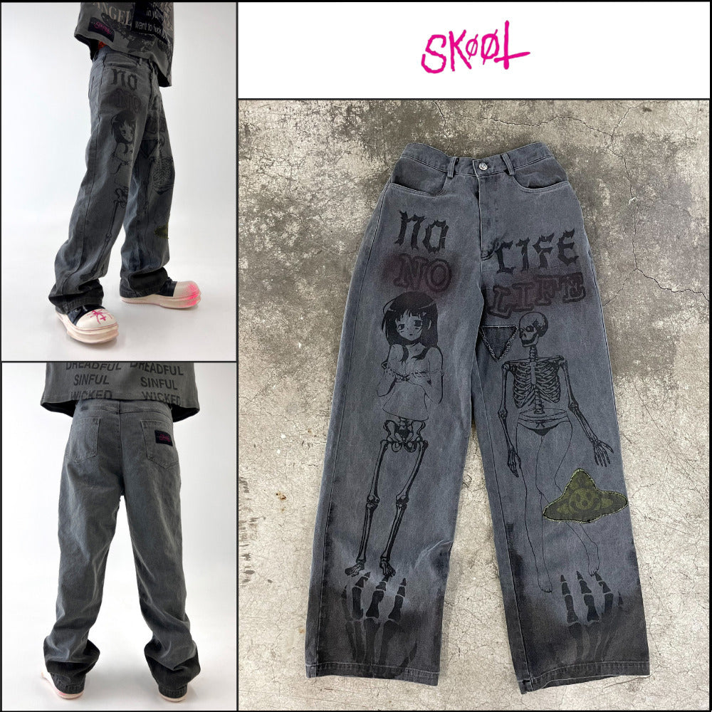 【SKOOT】Graveyard Pants