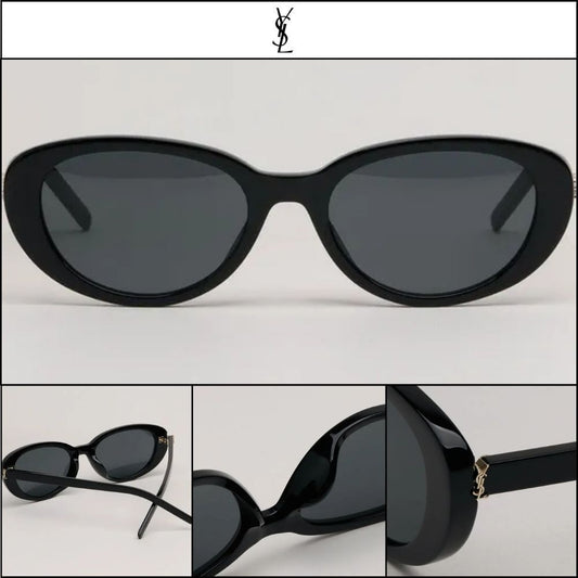 【Saint Laurent】Oval Sunglasses Asian Fit Women’s Luxury