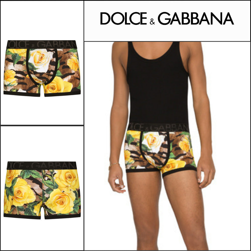 【Dolce & Gabbana】TWO-WAY STRETCH COTTON BOXERS