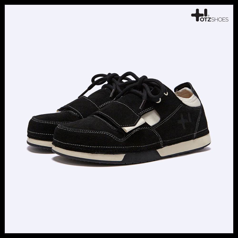 【OTZ SHOES】3300 Suede Low Black White