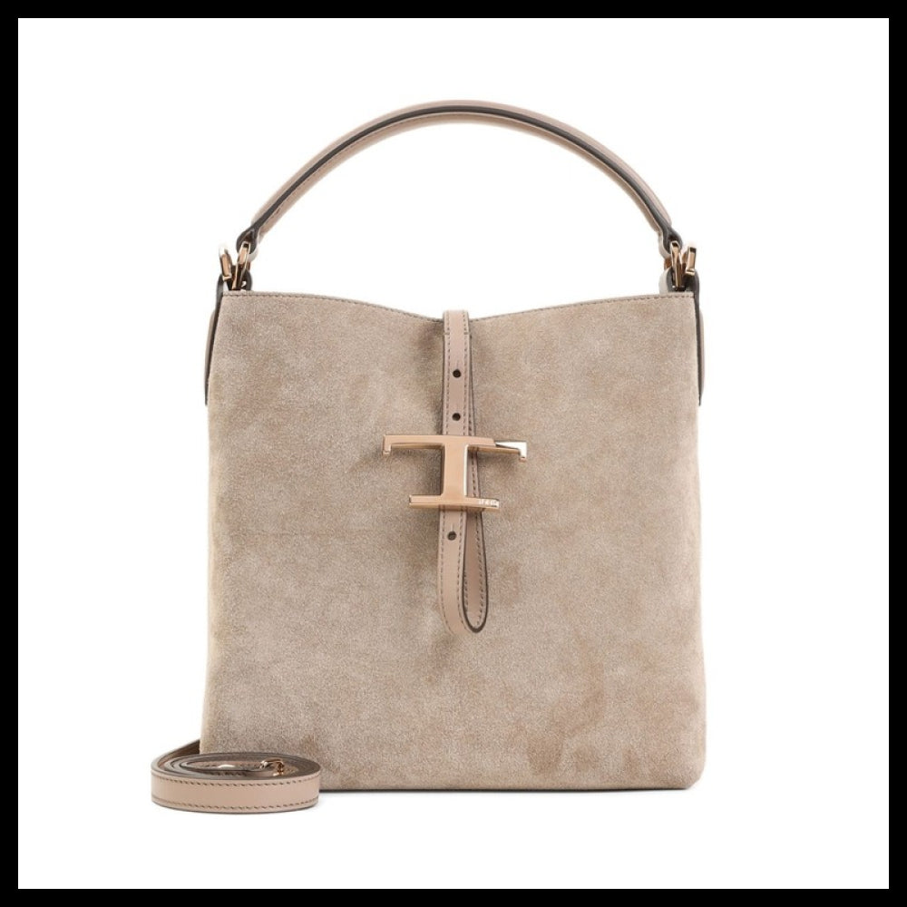 【TOD'S】Beige Large Tote Bag