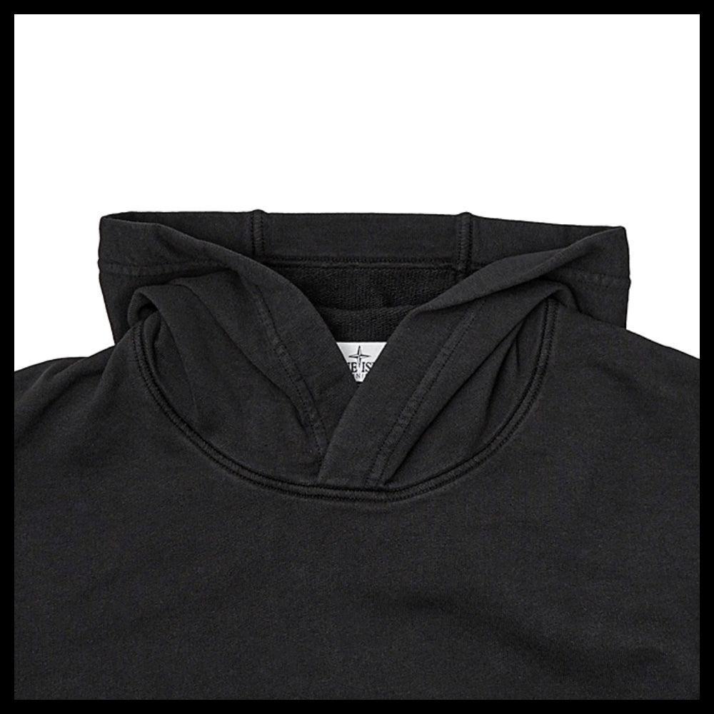 ◆STONE ISLAND◆ Kids Wappen Hoodie Black