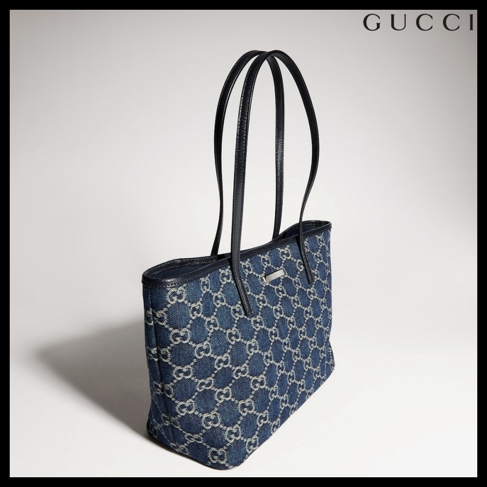 【GUCCI】Plaque Small Tote Bag