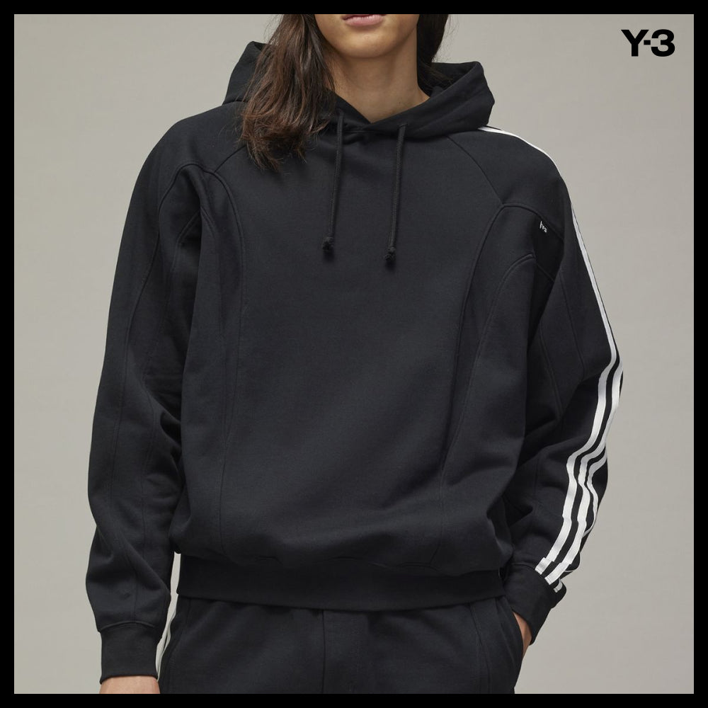 【Y-3】Hoodie Black Cutline Hoodi Black