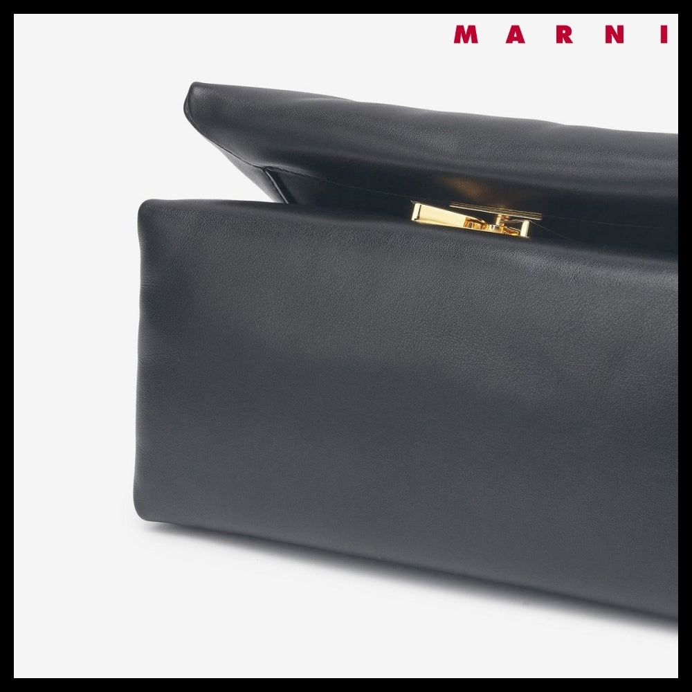 【MARNI】プリズマ スモール ショルダーバッグ - ブラック