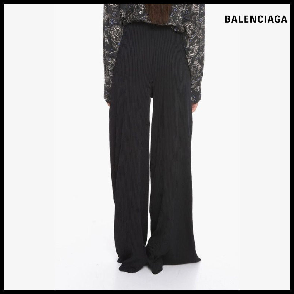 【BALENCIAGA】Palazzo Pants Black