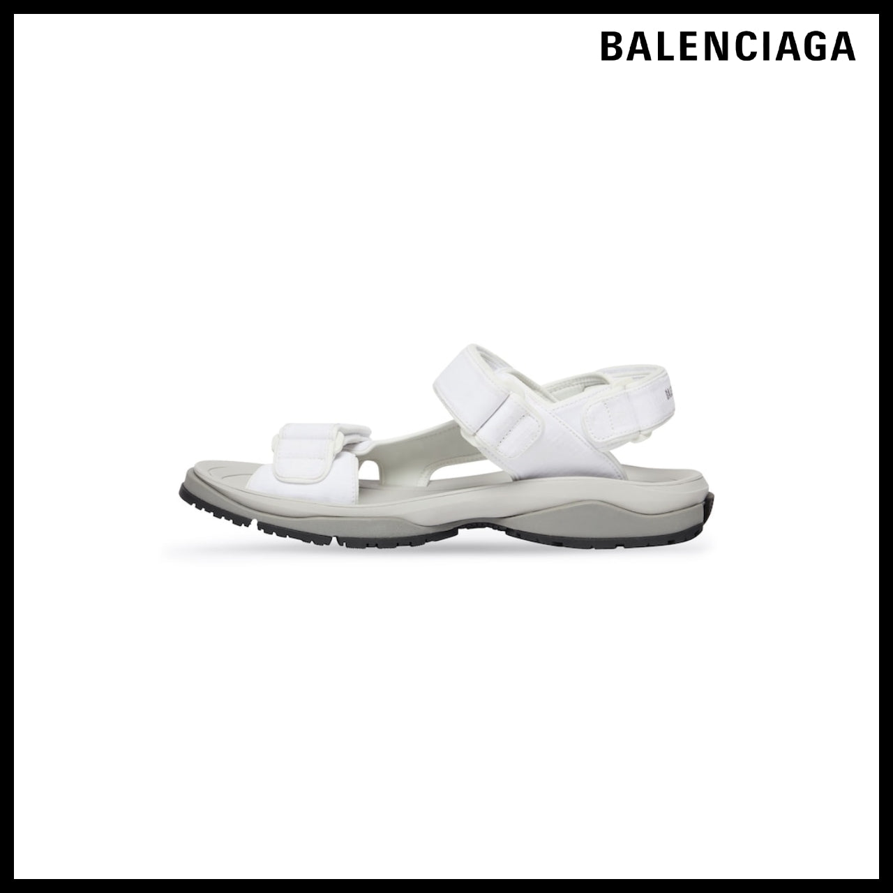 【BALENCIAGA】Tourist Sandal White