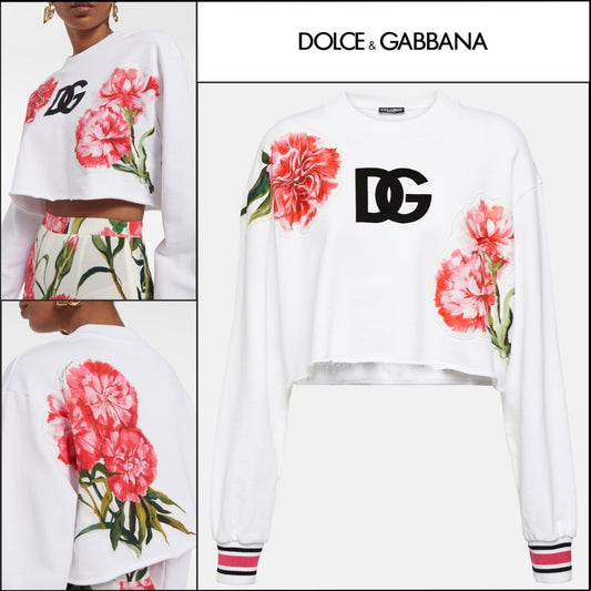 【アウトレット 正規品】Dolce & Gabbana - Logo Cropped Cotton