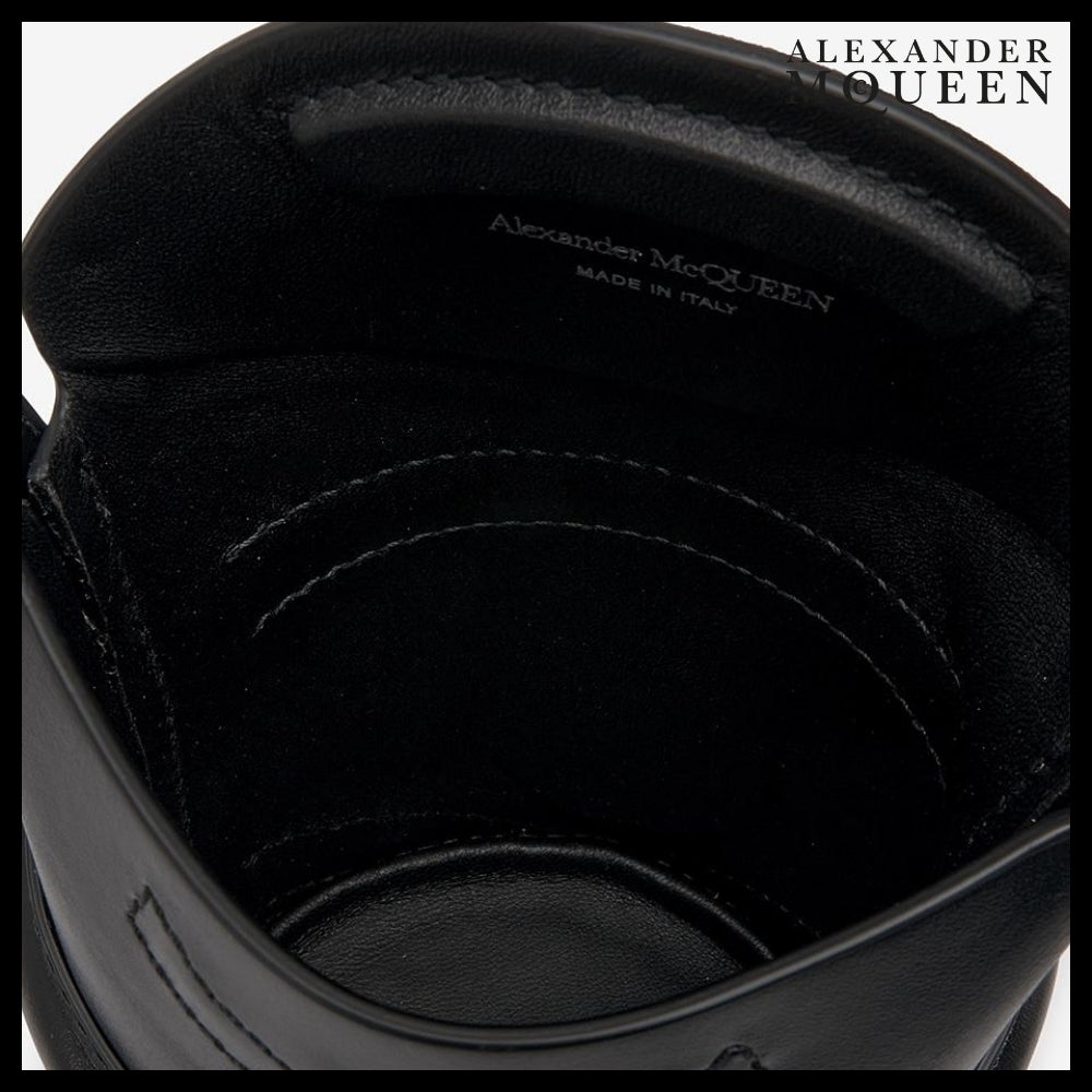 【alexander mcqueen】ミニカーブ ショルダーバッグ ブラック