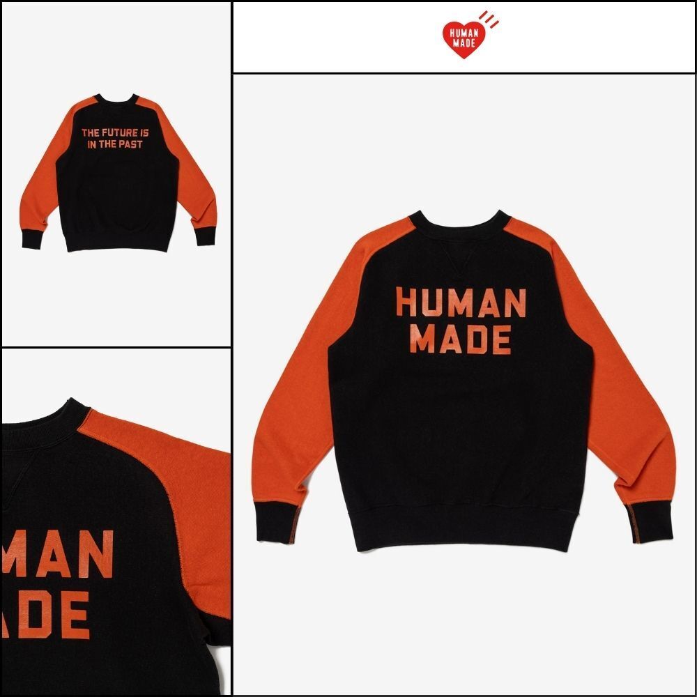 【HUMAN MADE】COLORBLOCK TSURIAMI SWEATSHIRT