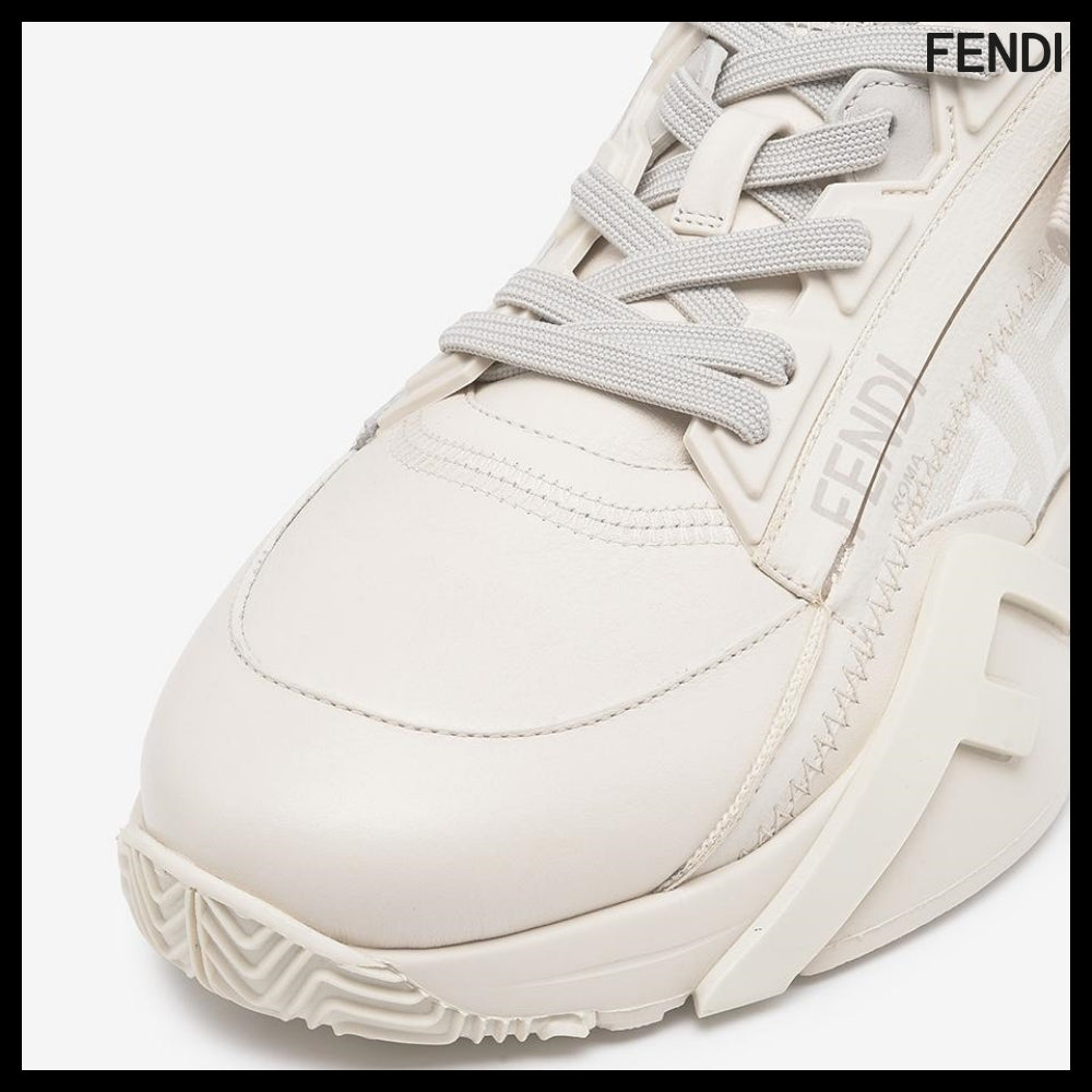 【FENDI】Fendi Flow Sneakers White