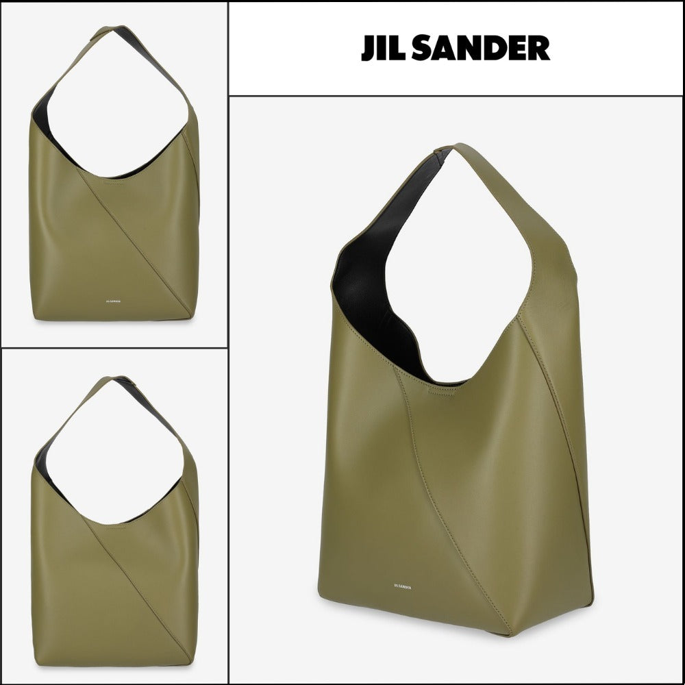 【Jil Sander】Medium Vertigo Tote Bag Sage Green