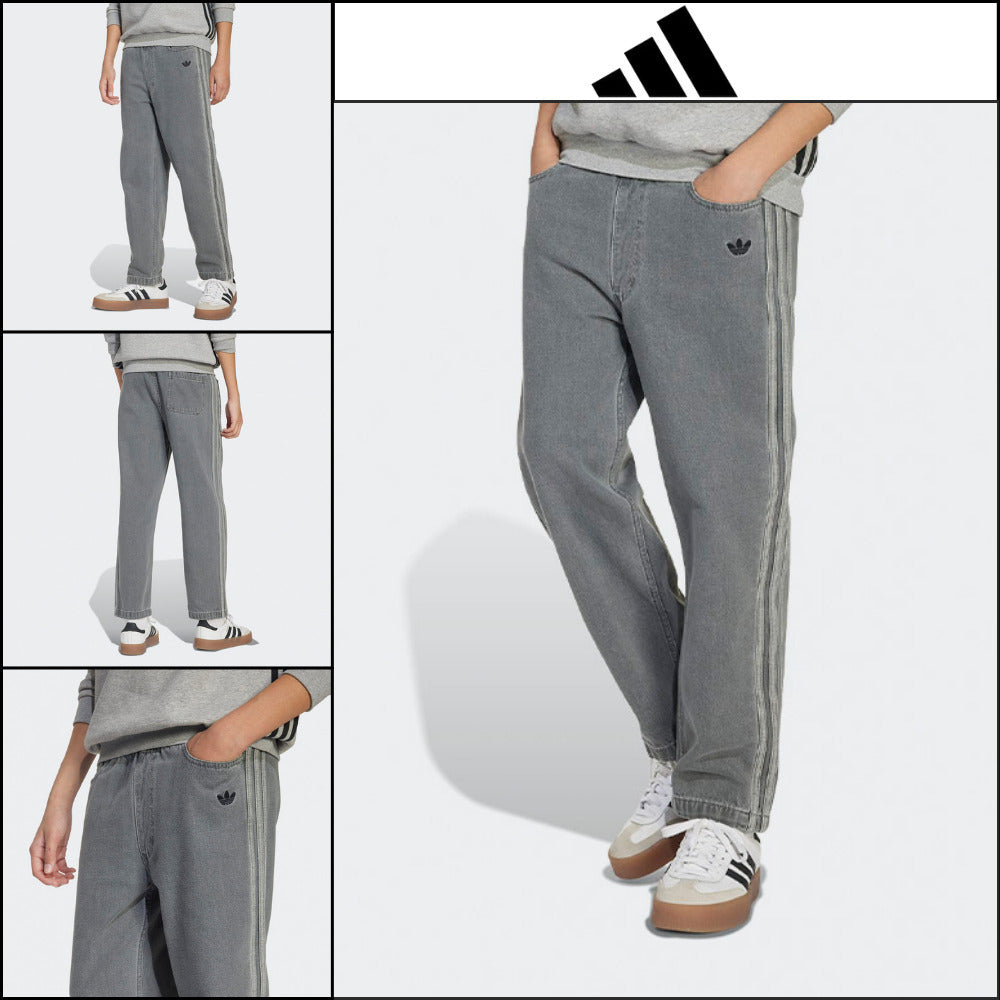 【ADIDAS】 Firebird Denim Pants Junior Kids Casual