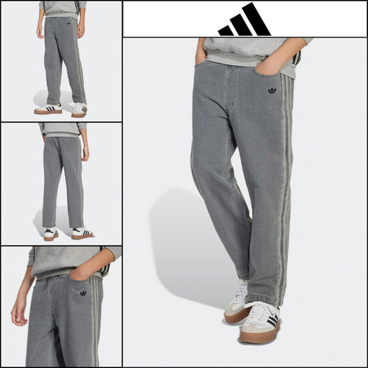 【ADIDAS】 Firebird Denim Pants Junior Kids Casual