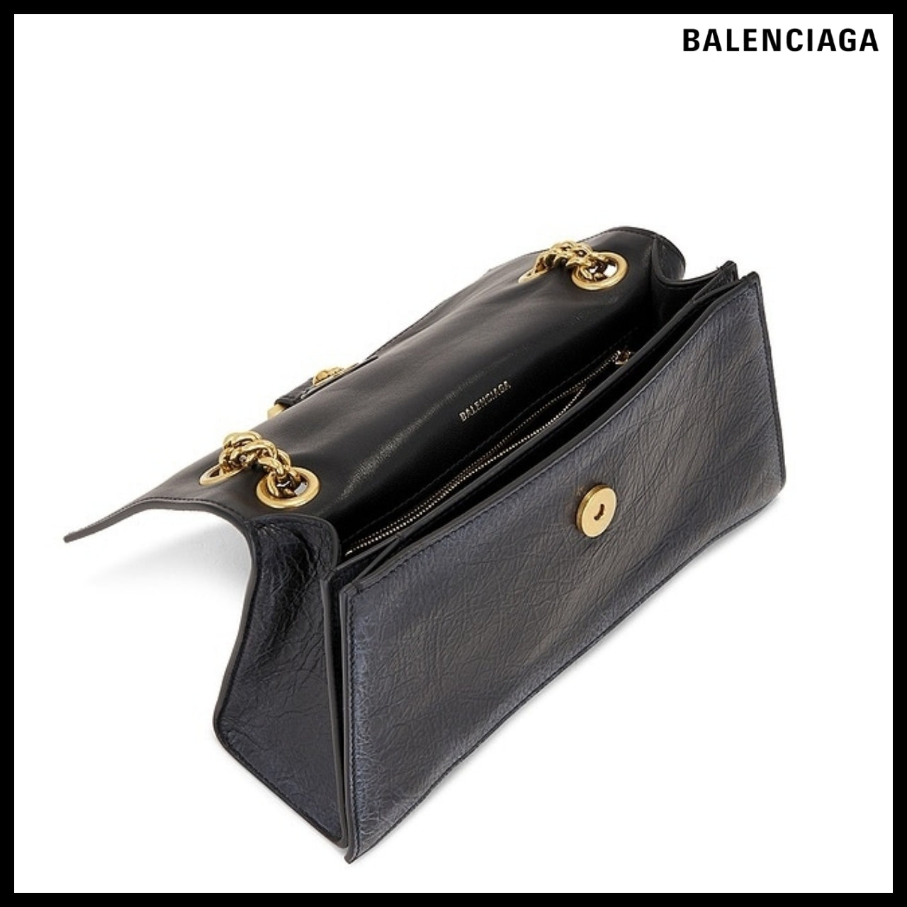 【BALENCIAGA】Crush Chain Small Bag “Souvenirs” Edition