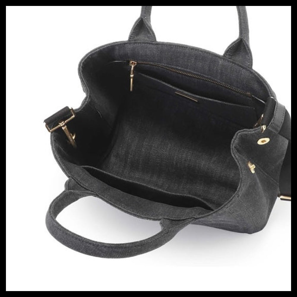 【PRADA】Denim Tote Bag