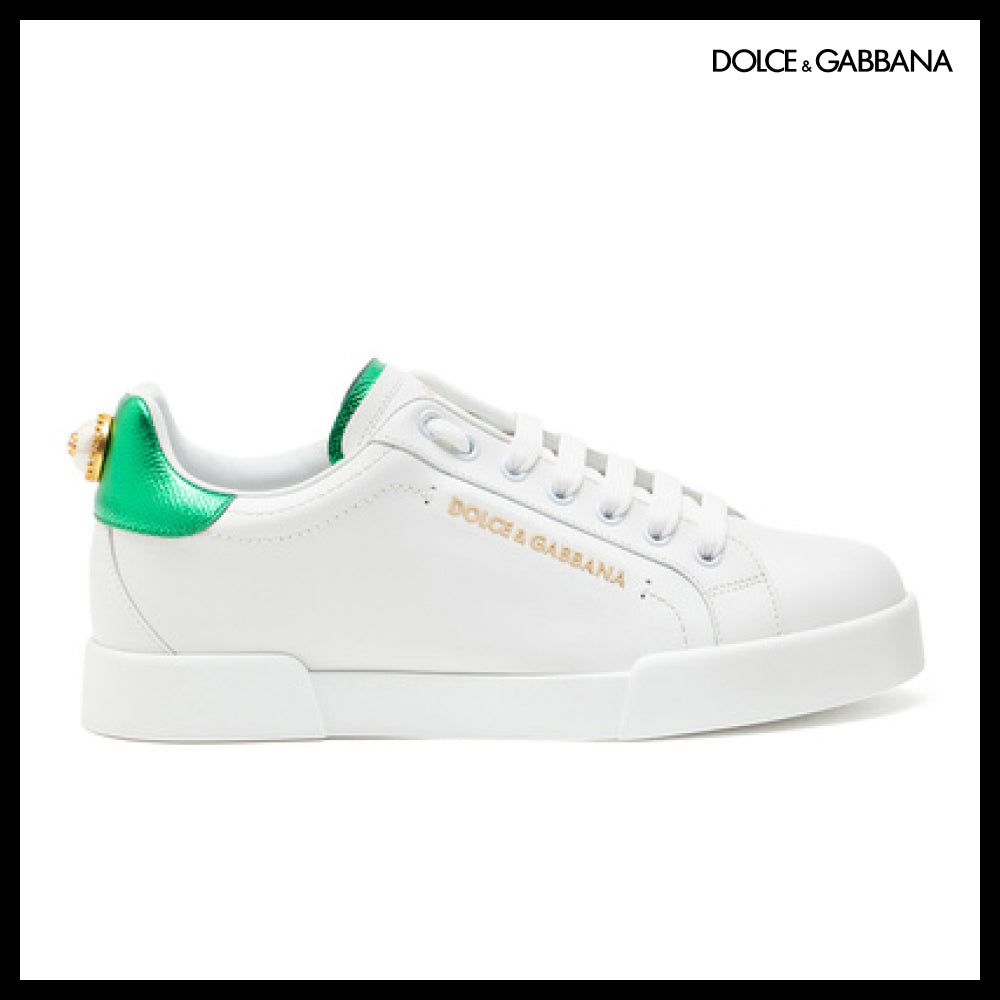 【Dolce & Gabbana】PORTOFINO SNEAKERS IN NAPPA CALFSKIN