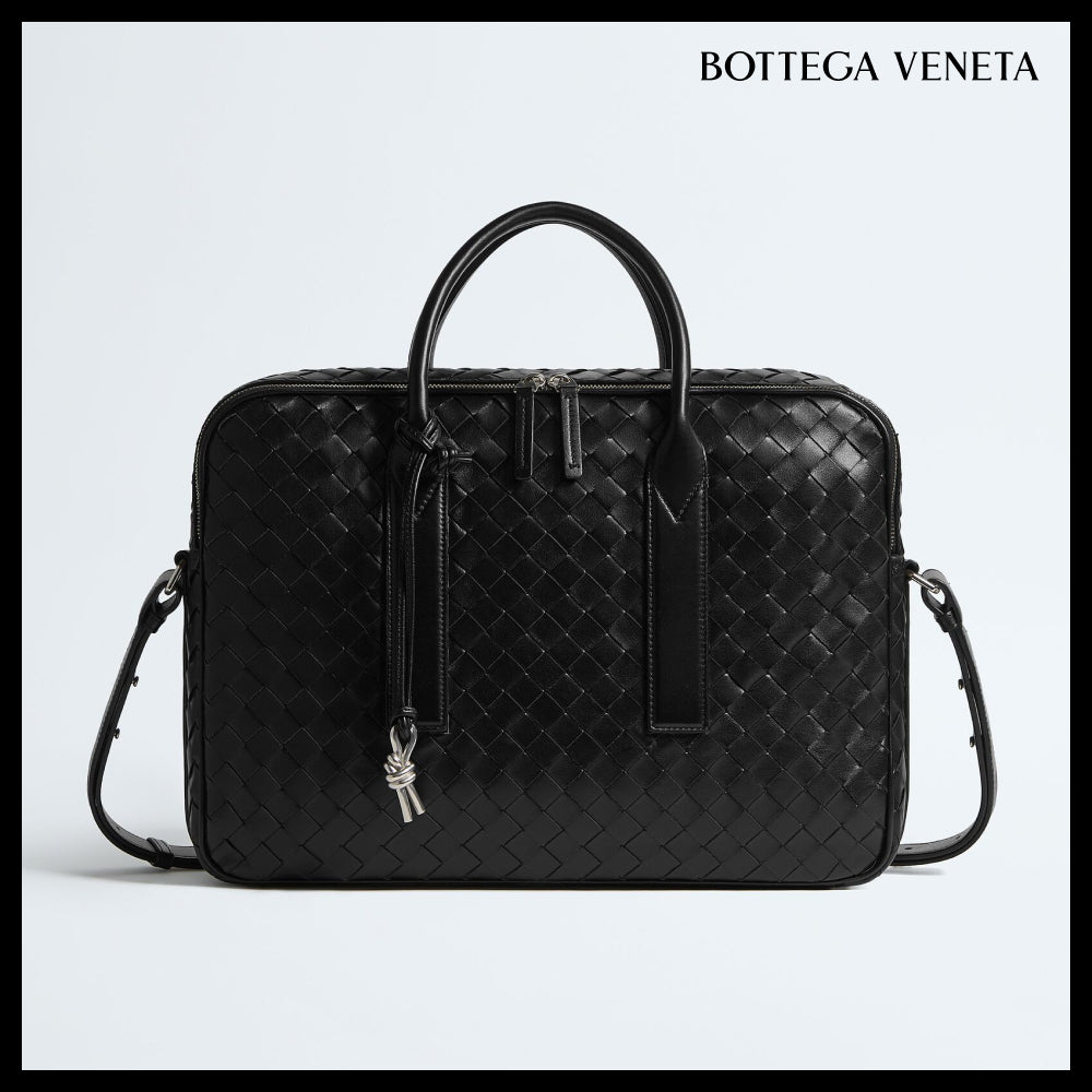 ◆BOTTEGA VENETA◆GETAWAY BRIEFCASE BLACK