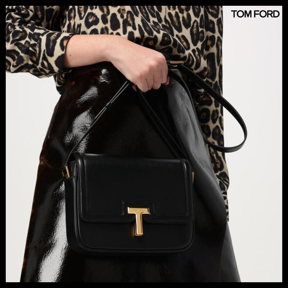 【TOM FORD】SMOOTH LEATHER WALLIS SMALL BAG