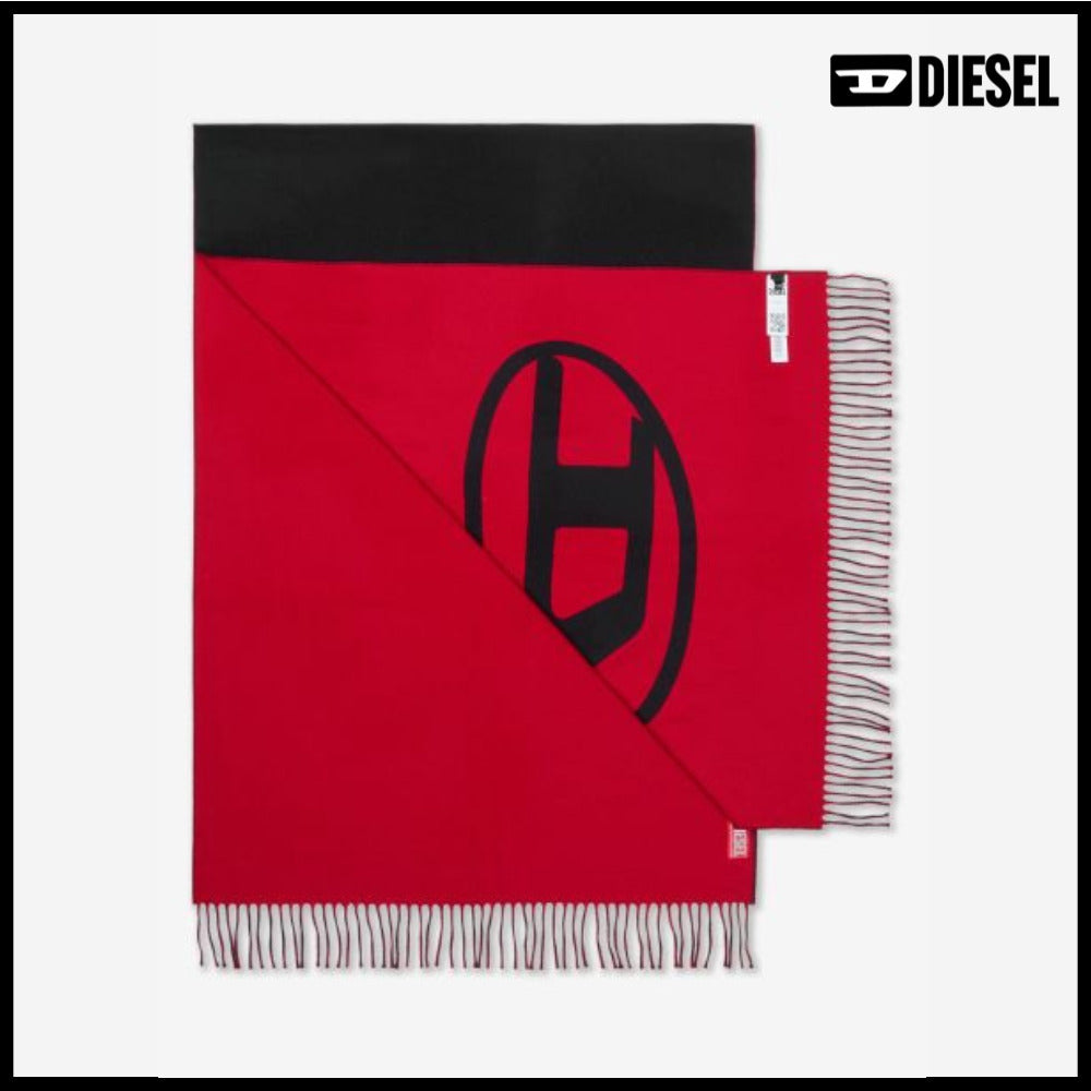 ◆DIESEL◆ マフラー Muffler Black 防寒