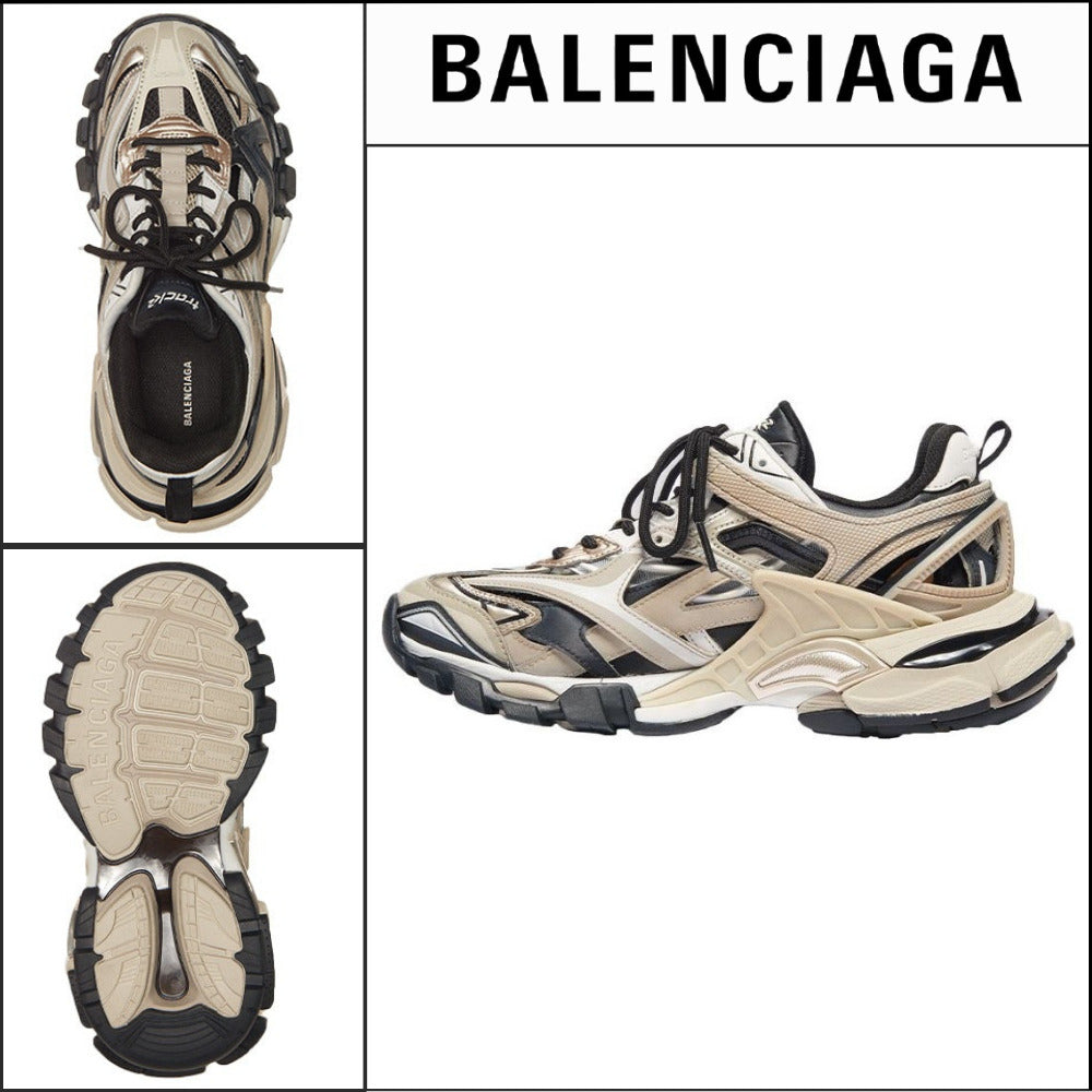 【BALENCIAGA】Track.2 Trainer Beige Black