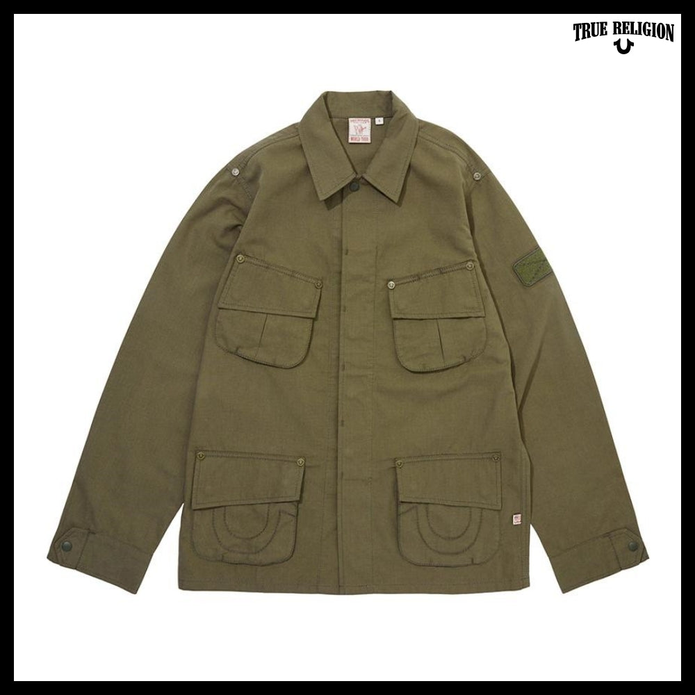 【TRUE RELIGION】Combat Fatigue Jacket 2Colors