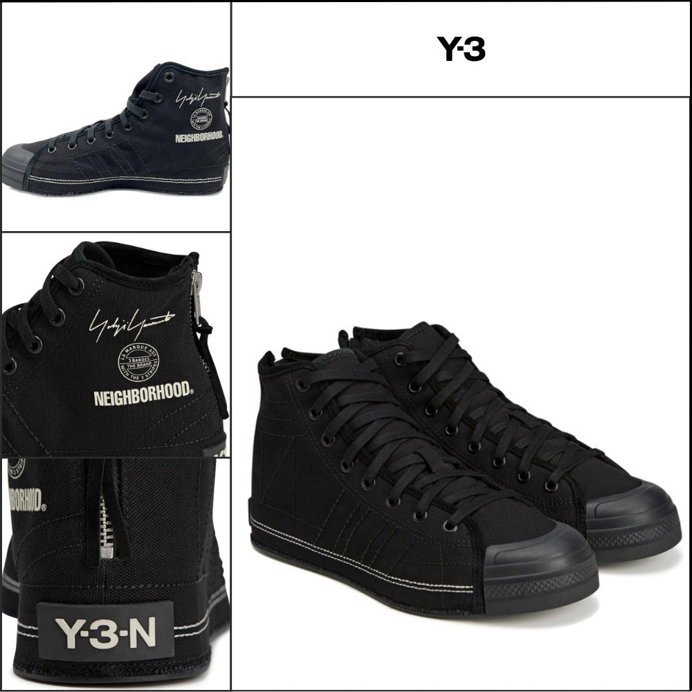 【Y-3】Black sneakers
