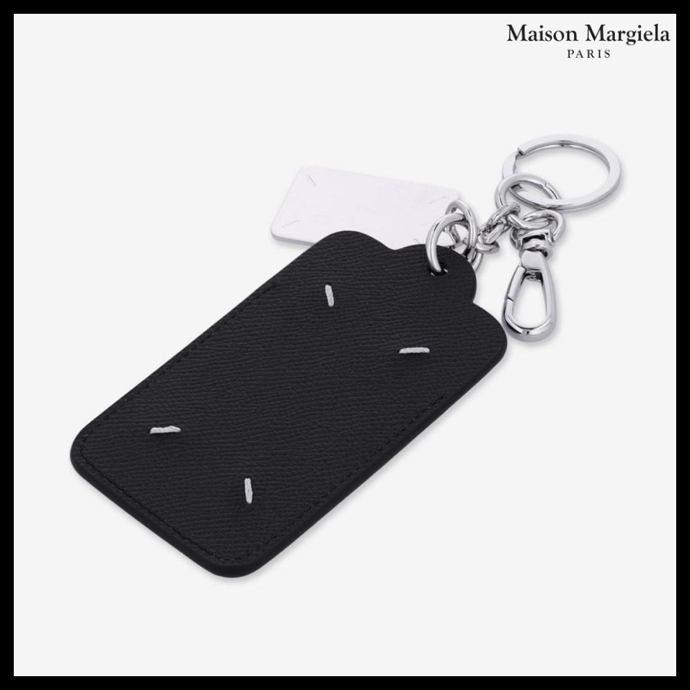 【Maison Margiela】Logo Double Tag Keyring & Card Holder