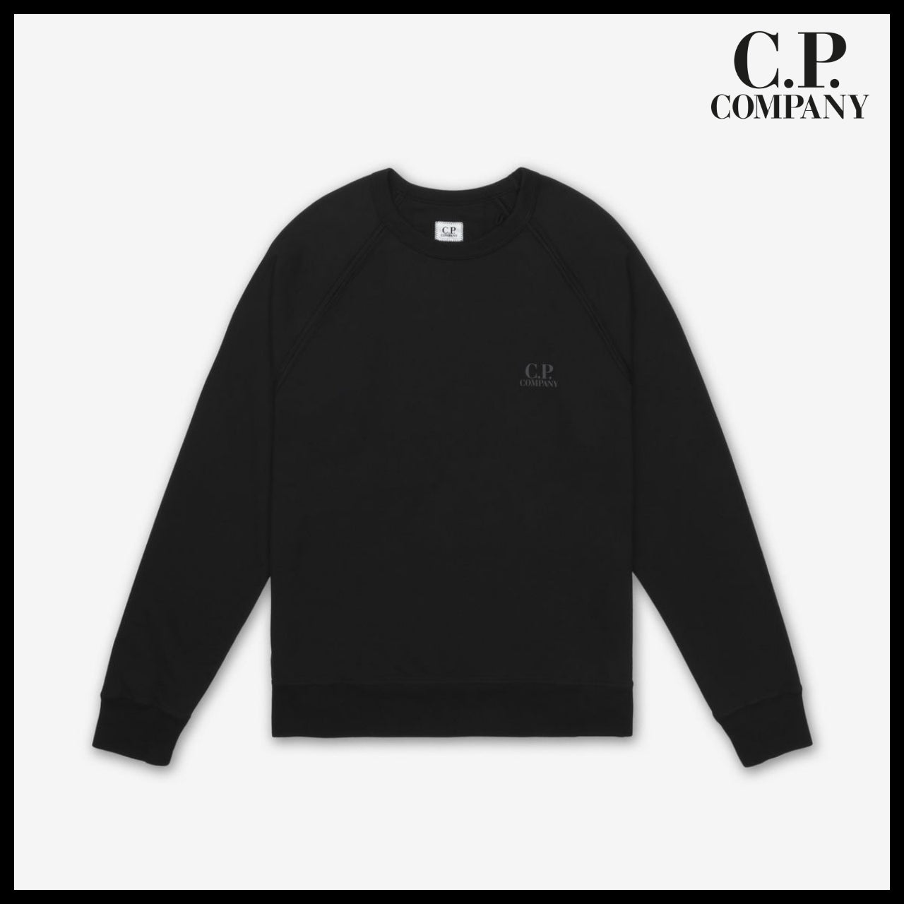 ◆C.P. COMPANY◆ スウェット Sweatshirt Black 裏起毛
