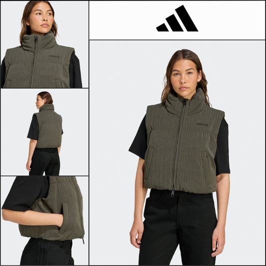 【ADIDAS】Essentials Herringbone Down Vest JX3000
