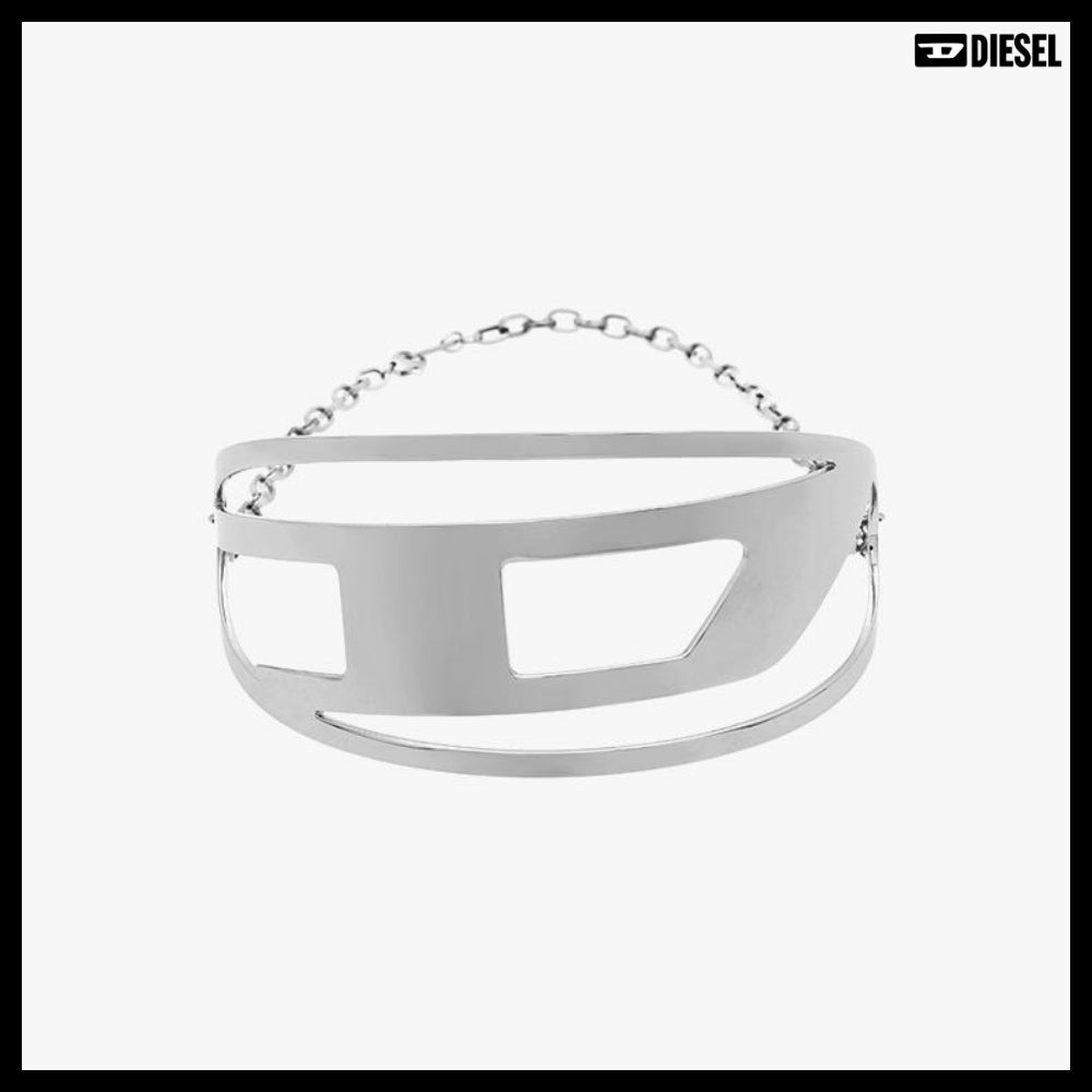 【DIESEL】D Logo Necklace