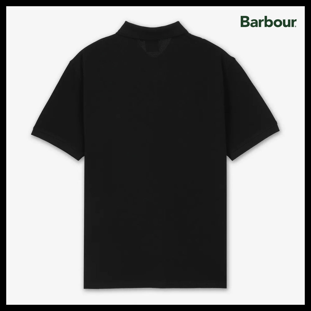 【Barbour】International Essential Logo Short Sleeve Polo