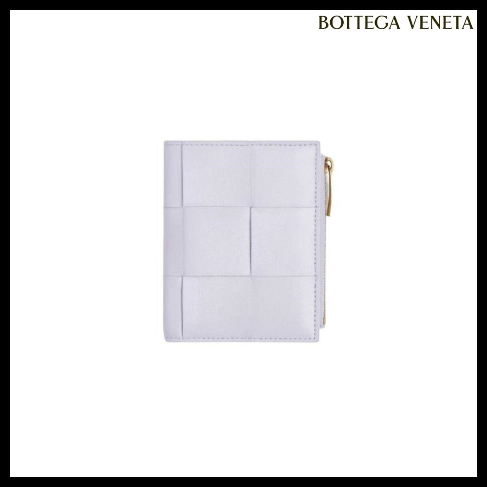 【BOTTEGA VENETA】Folded Flap Wallet Must Washed