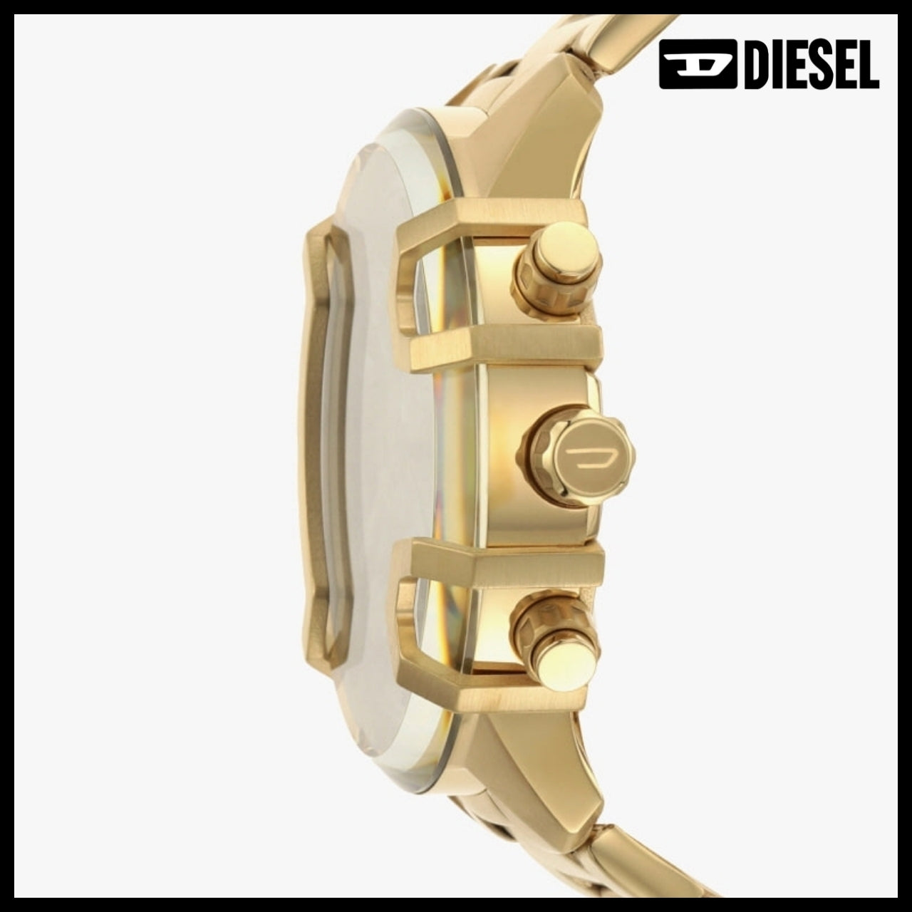 【DIESEL】Griffed Chronograph Men’s Metal Watch