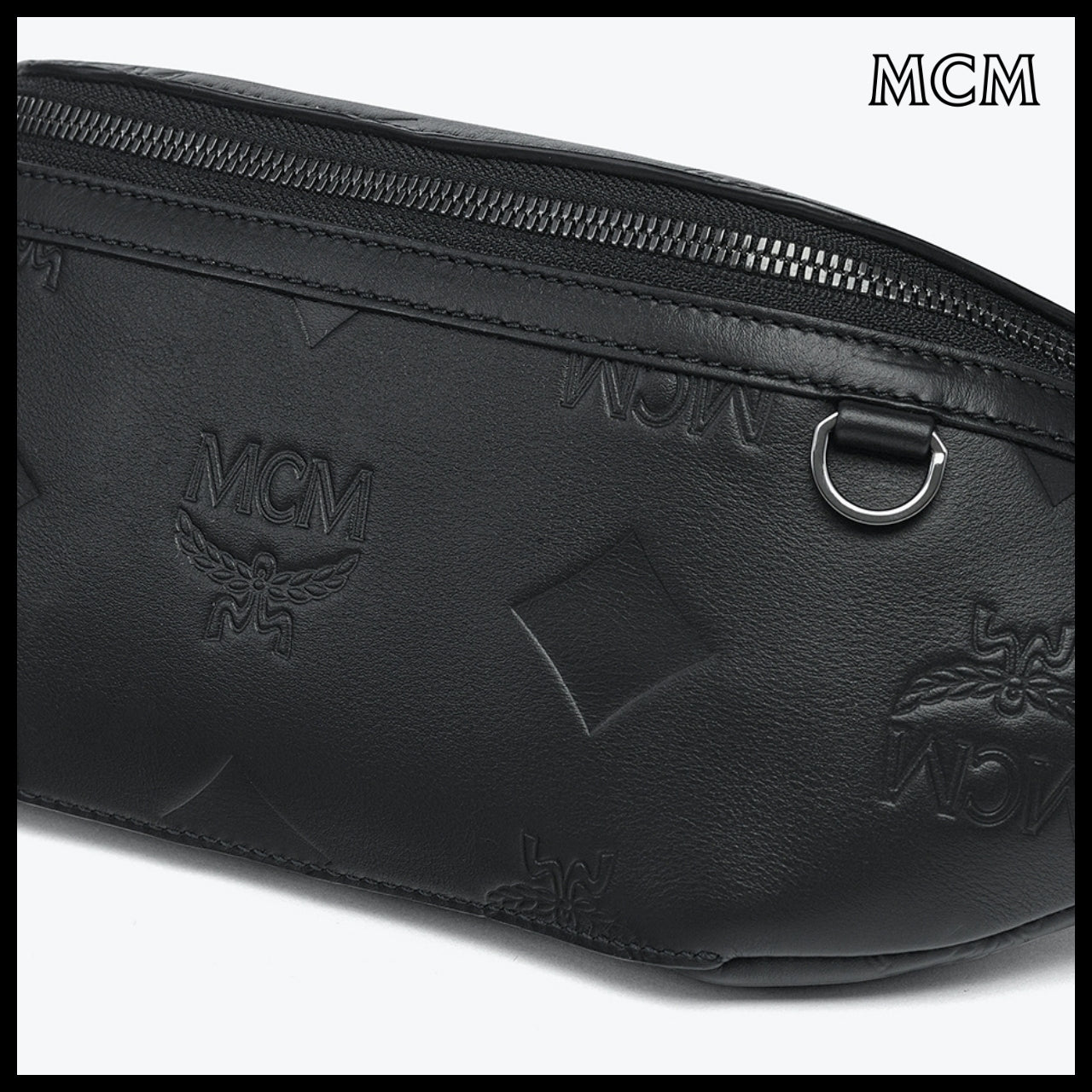 【MCM】Fursten maxi monogram leather belt bag