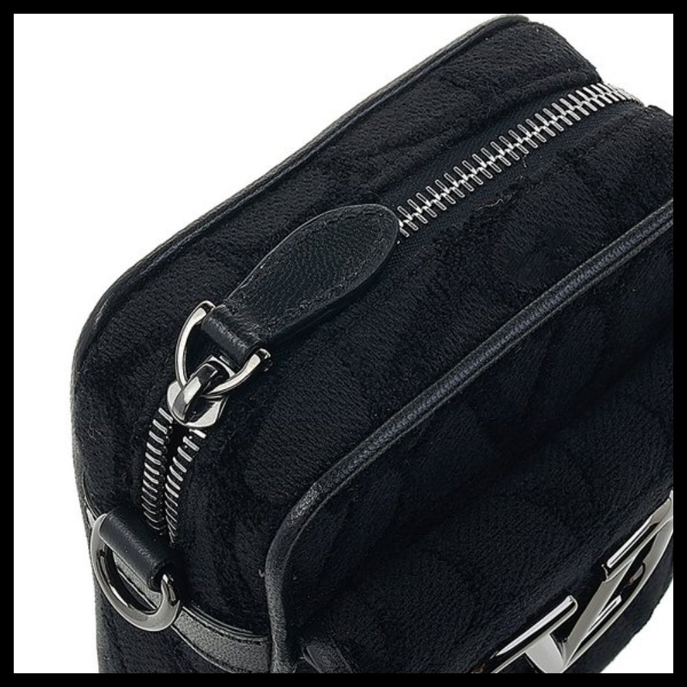 【VALENTINO】Iconography V Logo Crossbody Bag