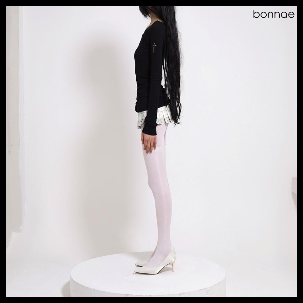【BONNAE】Micro mini pleats skirt 2Colors