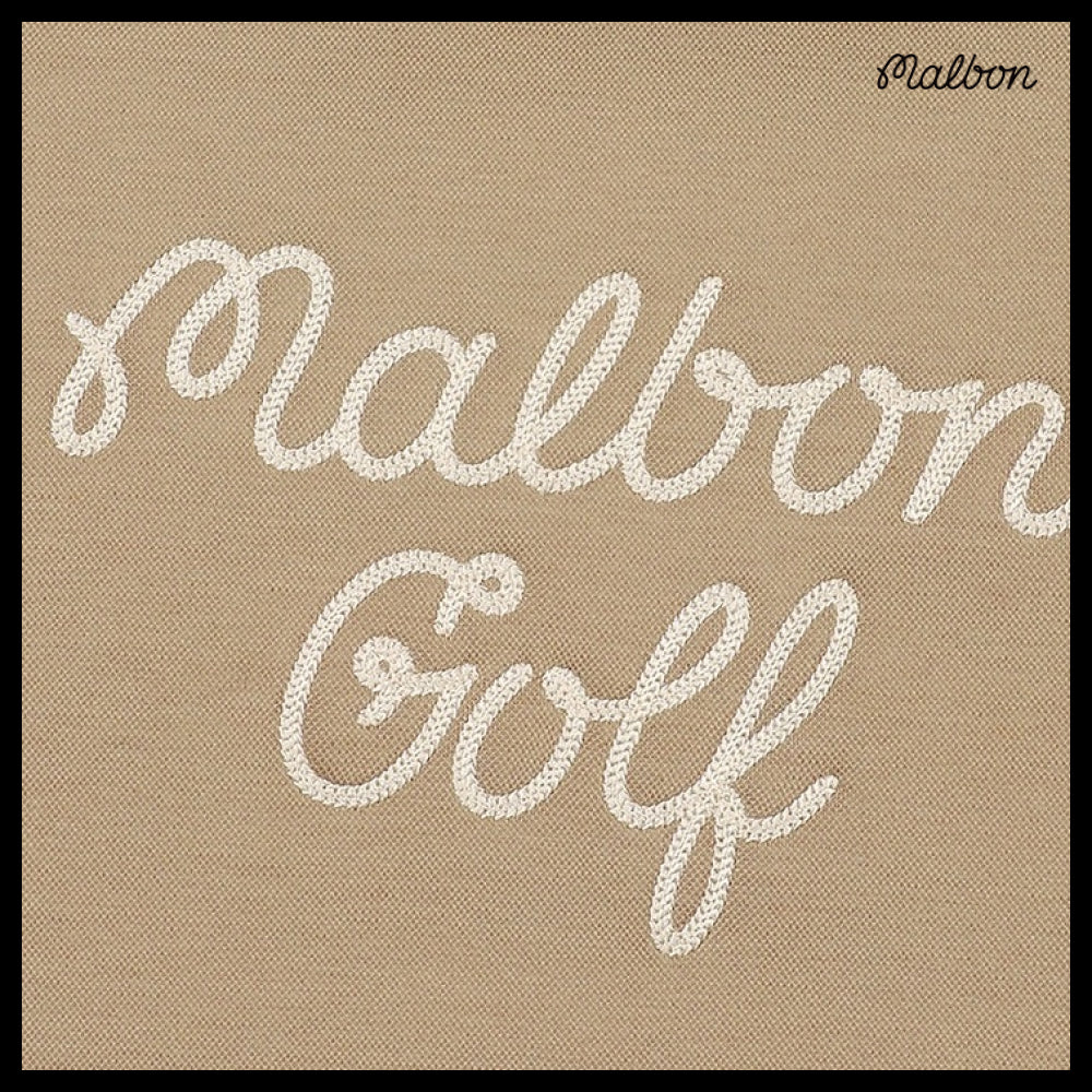 【Malbon Golf】Bucket Air-Pad Double-Layered Sweatshirt