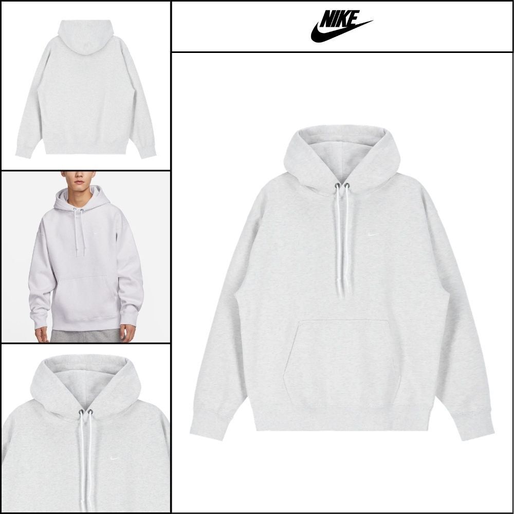 【NIKE】AS M Solo Swoosh Fleece Pullover Hoodie Casual