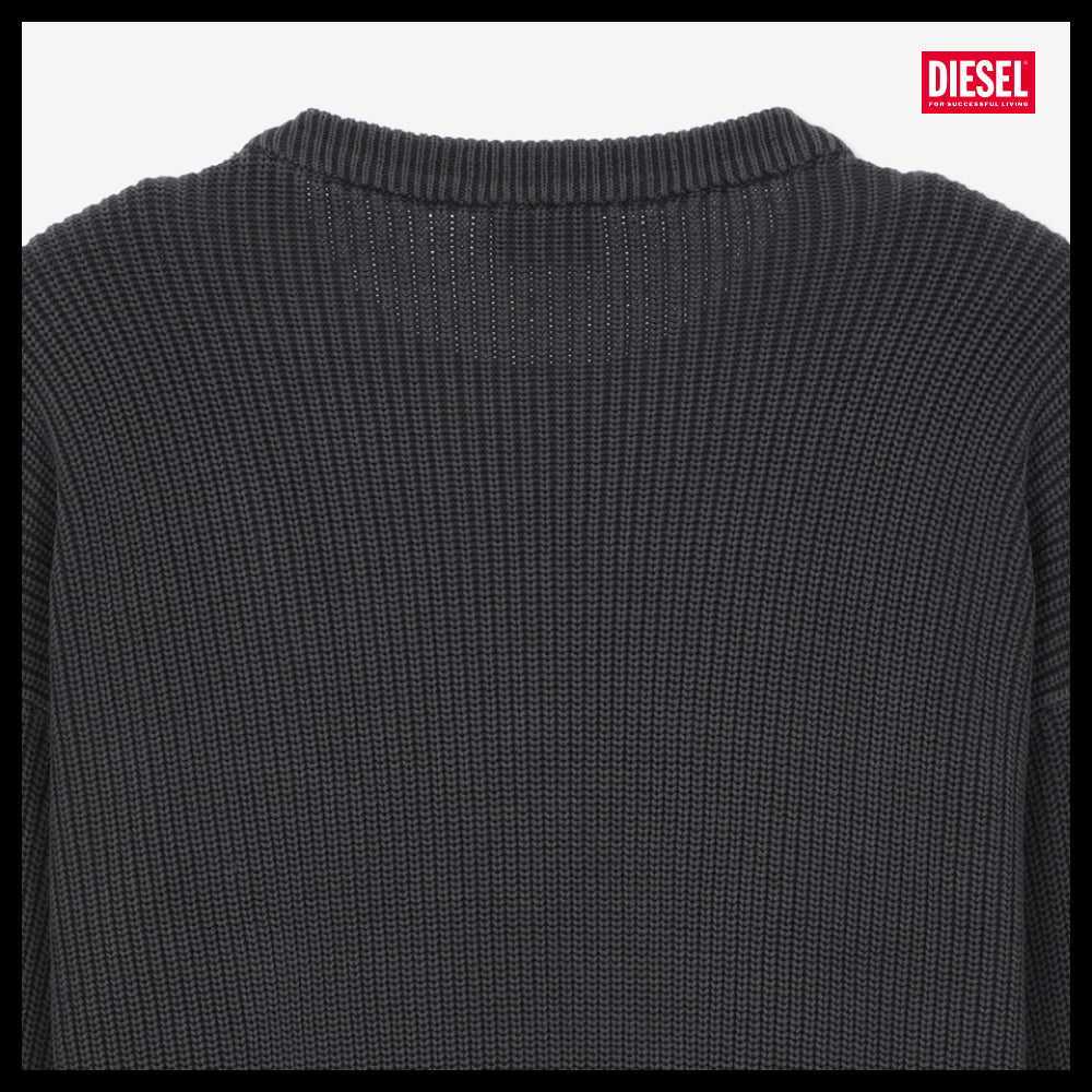【DIESEL】K Oberto Round Sweatshirt Grey