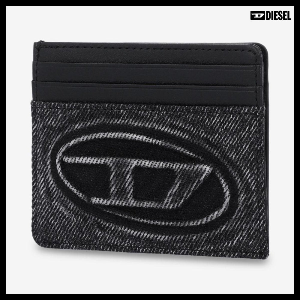 【DIESEL】1DR 2.0 Card Holder Black