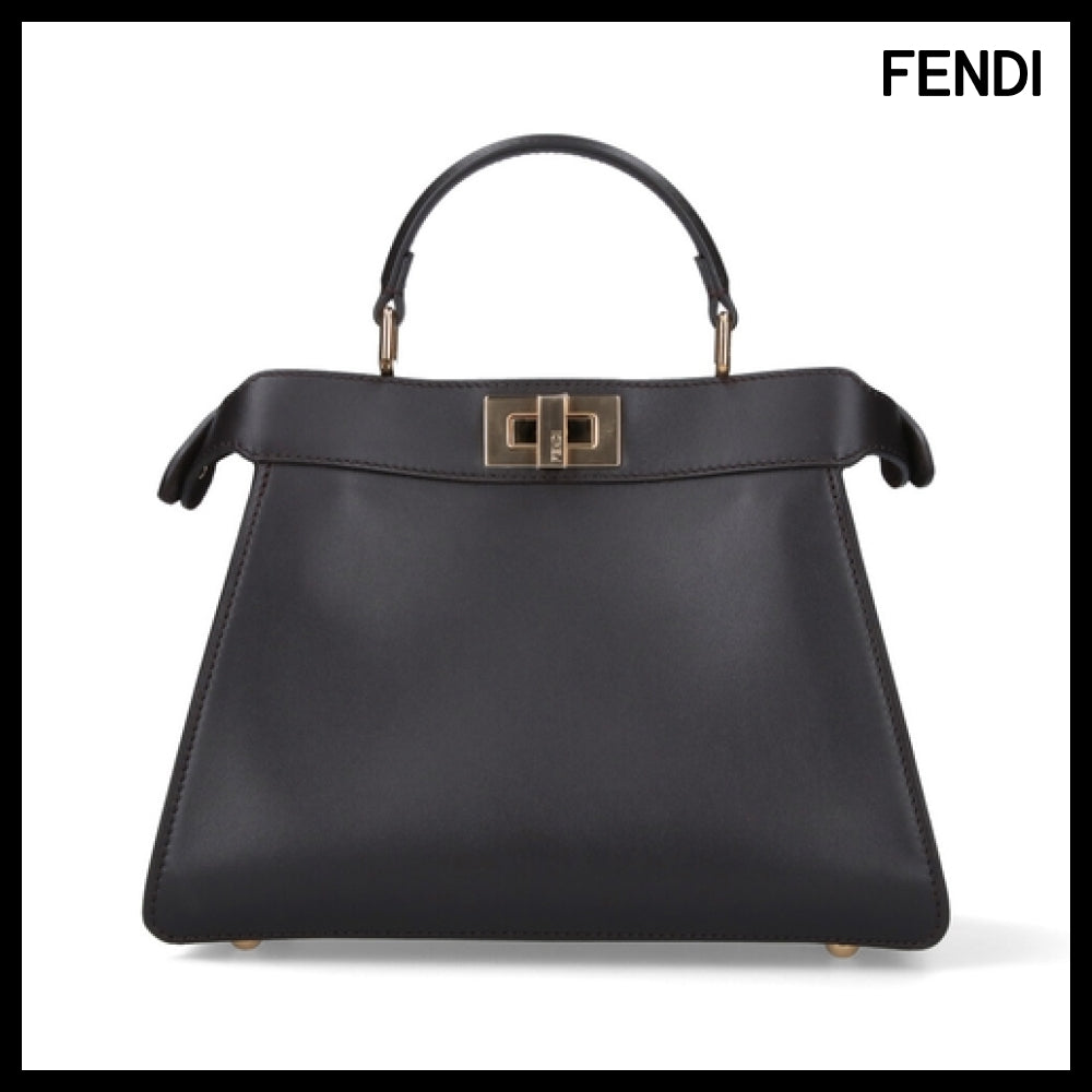 【FENDI】Fendi Brown Tote Bag