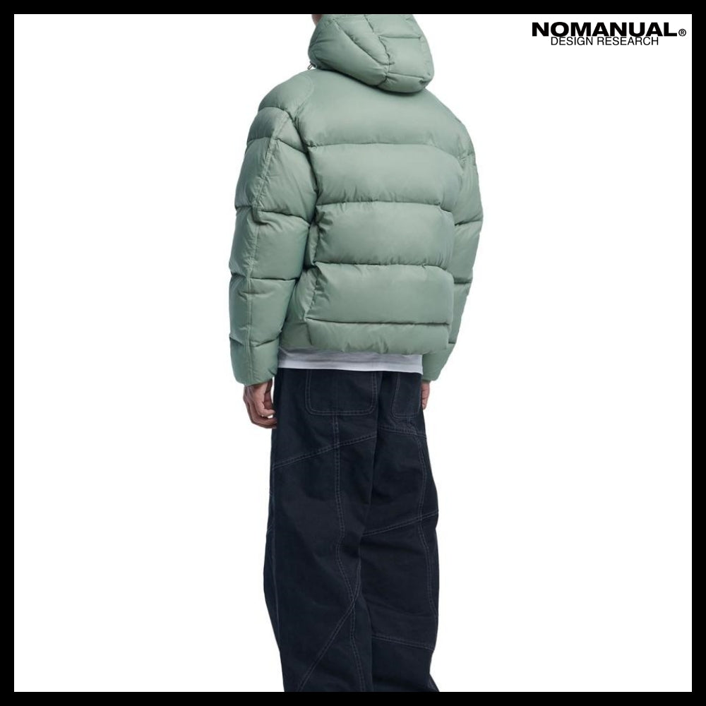 【NOMANUAL】DIVISION HOODED DUCK DOWN
