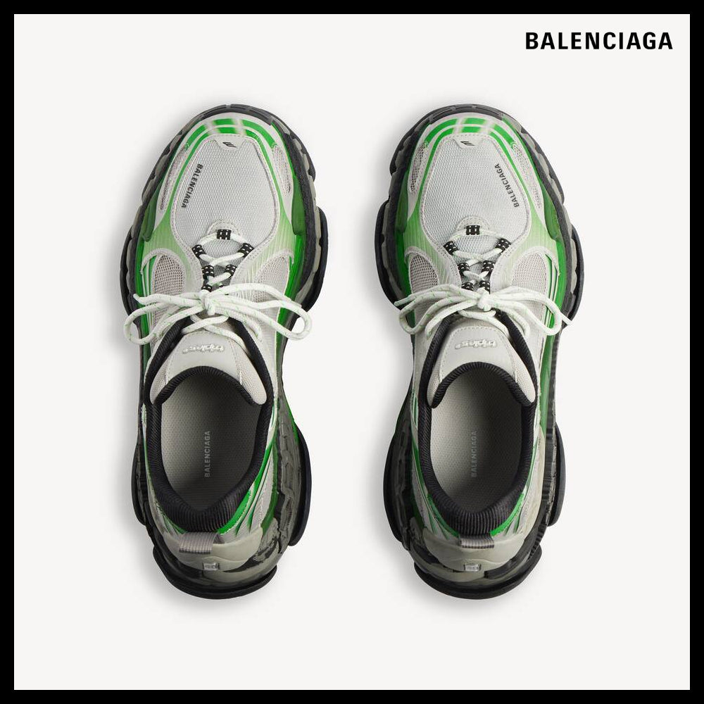 【BALENCIAGA】Triple S2 Sneakers Grey Green