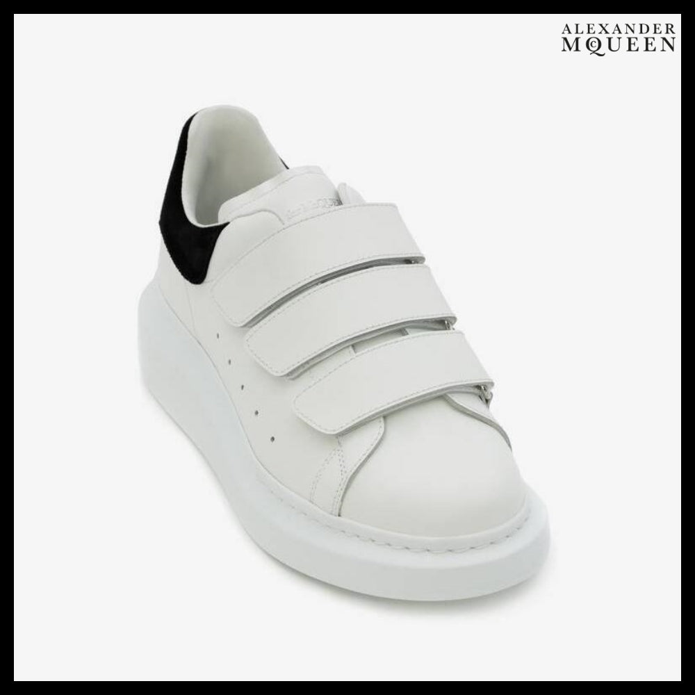 【Alexander Mcqueen】Oversized Triple Strap Sneaker White